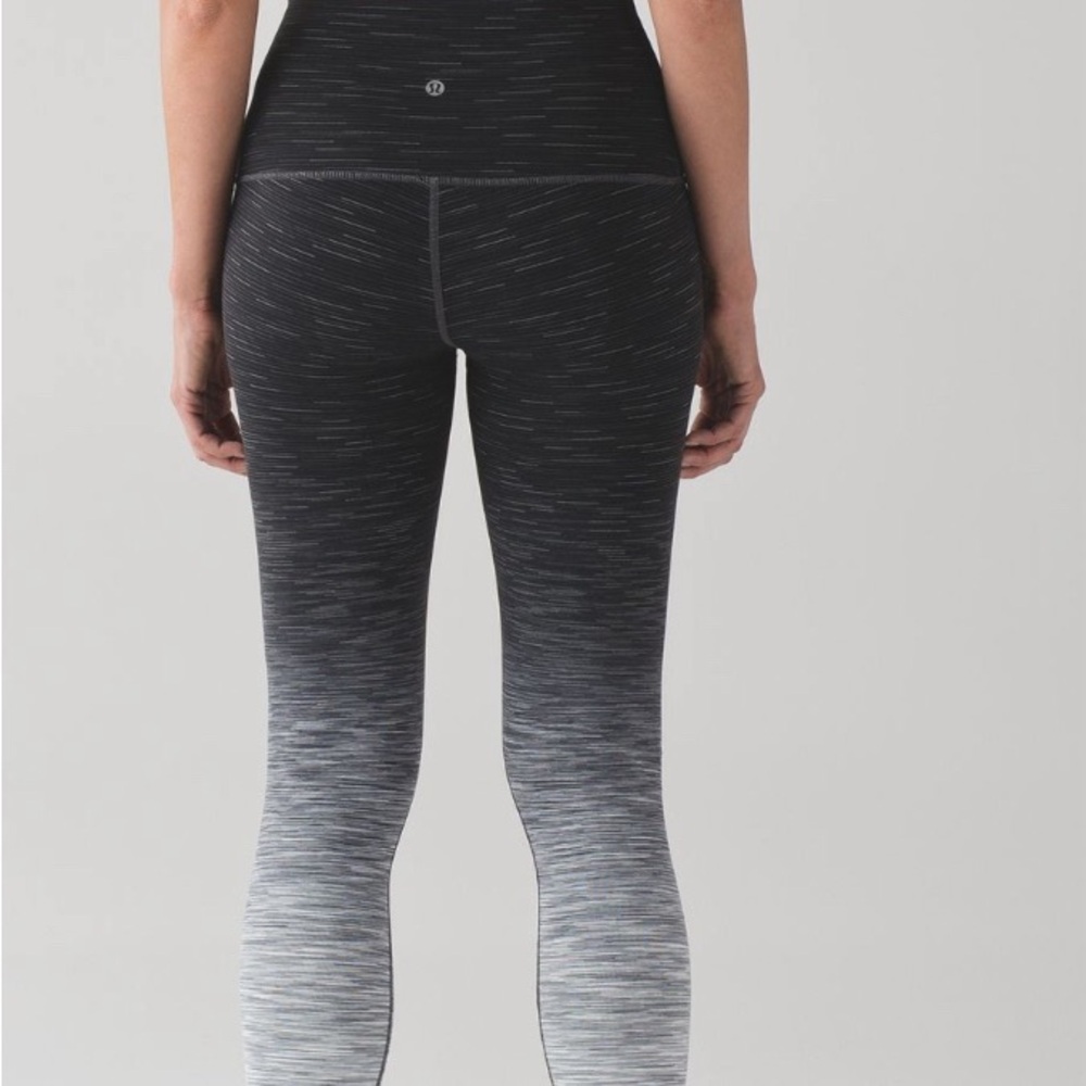 Lululemon cropped align leggins sz 2 ombré space dye